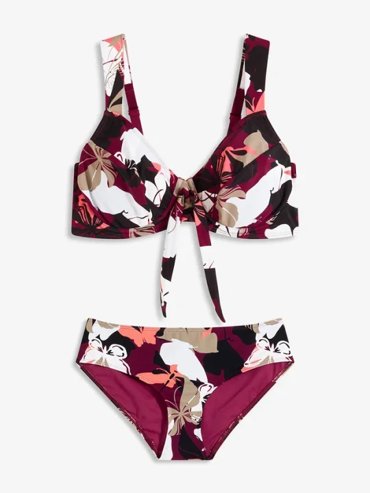 Zdjęcie produktu Bikini minimizer z wyściełanymi ramiączkami (2 części) BonPrix fioletowy
