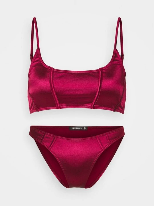 Zdjęcie produktu Bikini Missguided ciemnoczerwony