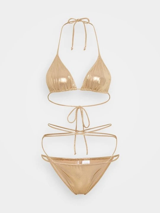 Zdjęcie produktu Bikini Norma Kamali w kolorze złota
