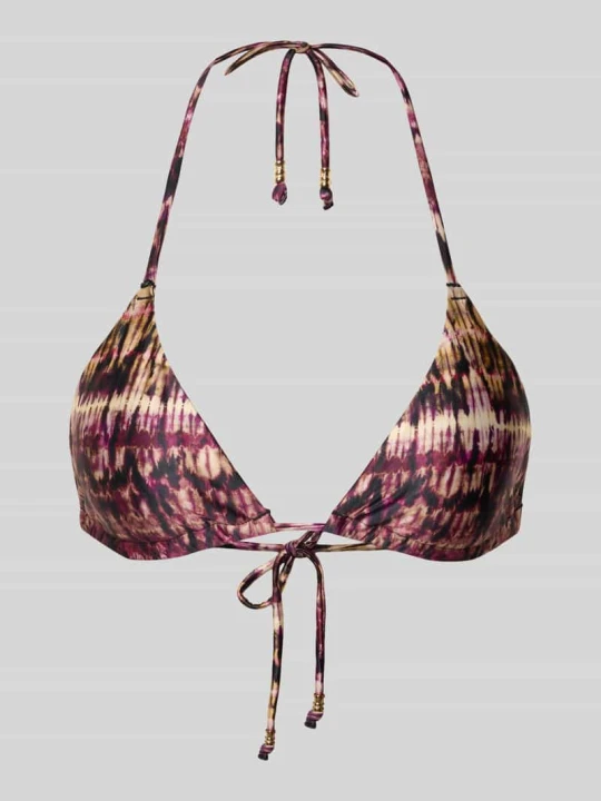 Zdjęcie produktu Bikini o trójkątnym kształcie z usztywnianymi miseczkami model 'AMNESIA' Dorina Czarny