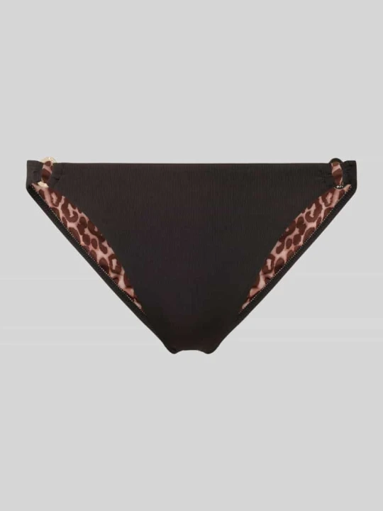 Zdjęcie produktu Dół od bikini w kroju slim fit z detalem z logo model 'Costillas' JOOP! Czarny