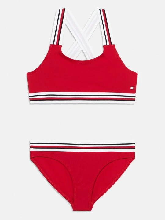 Zdjęcie produktu Bikini Tommy Hilfiger czerwony