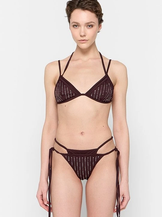 Zdjęcie produktu Bikini Wood Wood ciemnobrązowy