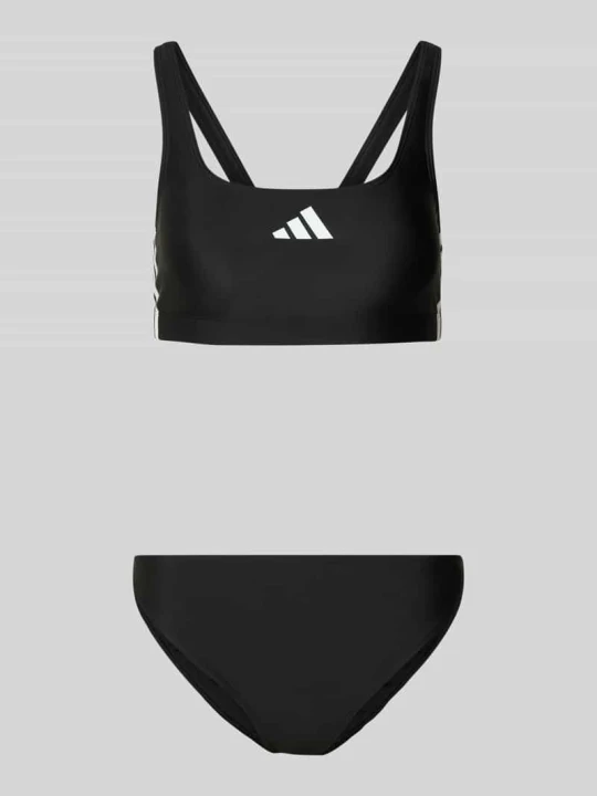 Zdjęcie produktu Bikini z Nadruk z logo Adidas Czarny