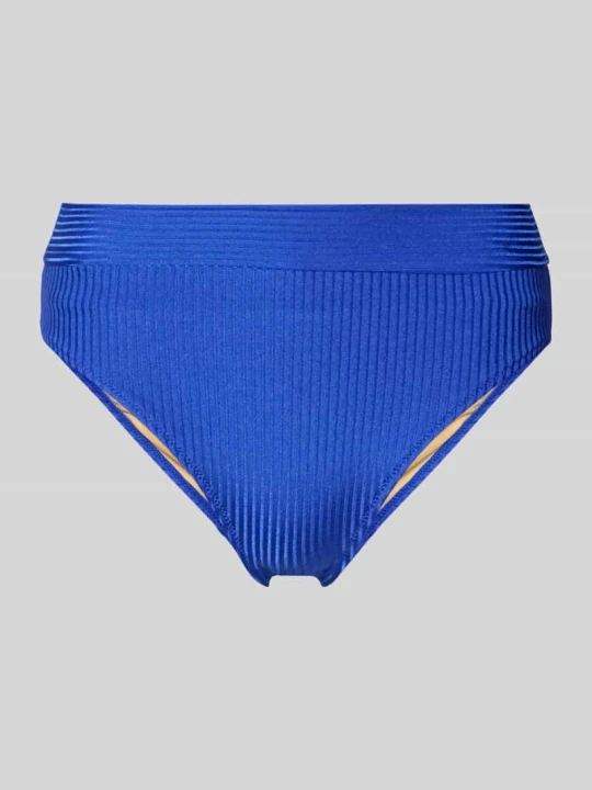 Zdjęcie produktu Bikiniowe spodnie o kroju slim fit z fakturowanym wzorem model 'Emly' MARIE JO Królewski niebieski