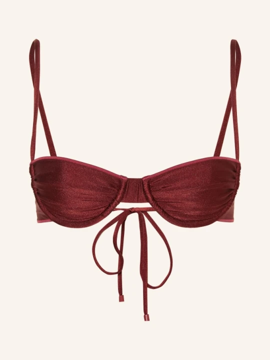 Zdjęcie produktu Bilali The Label Biustonosz Bikini Z Fiszbinami Alex rot CIEMNOCZERWONY