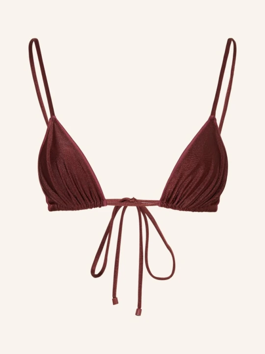 Zdjęcie produktu Bilali The Label Trójkątny Stanik Bikini Maja rot CIEMNOCZERWONY