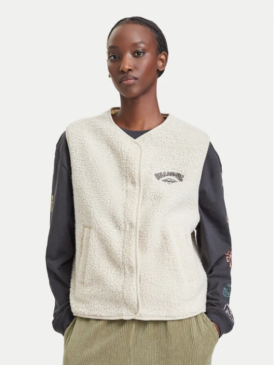 Zdjęcie produktu Billabong Bezrękawnik EBJPF00118 Kremowy Relaxed Fit