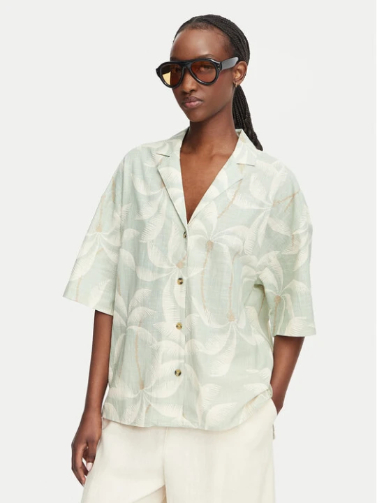 Zdjęcie produktu Billabong Koszula Beach Side 24B041501 Zielony jasny Relaxed Fit
