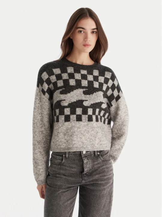 Zdjęcie produktu Billabong Sweter Palm Forever EBJSW00133 Szary Regular Fit