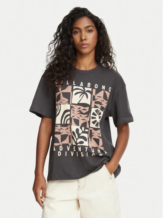 Zdjęcie produktu Billabong T-Shirt EBJZT00664 Szary ciemny Relaxed Fit
