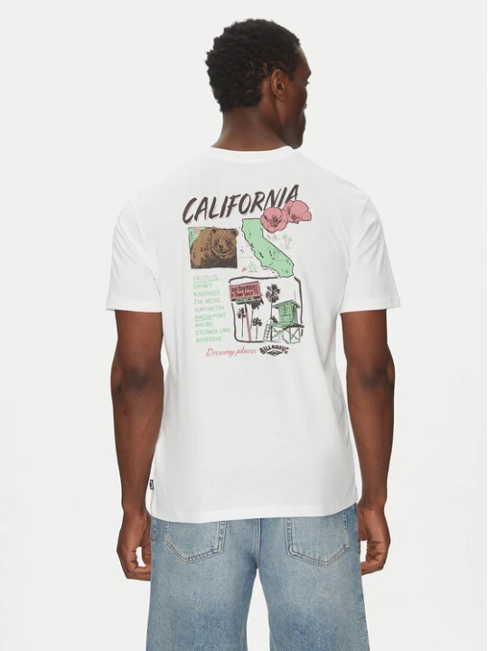 Zdjęcie produktu Billabong T-Shirt EBYZT00294 Biały Regular Fit
