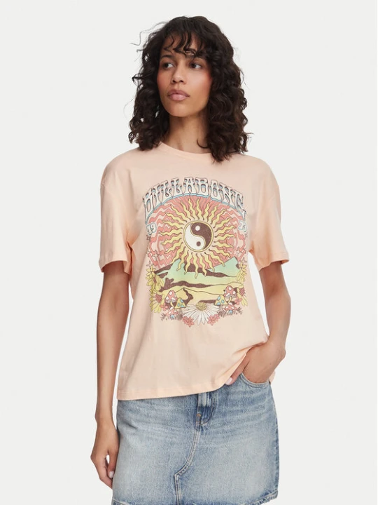 Zdjęcie produktu Billabong T-Shirt In The Balance EBJZT00420 Pomarańczowy Regular Fit