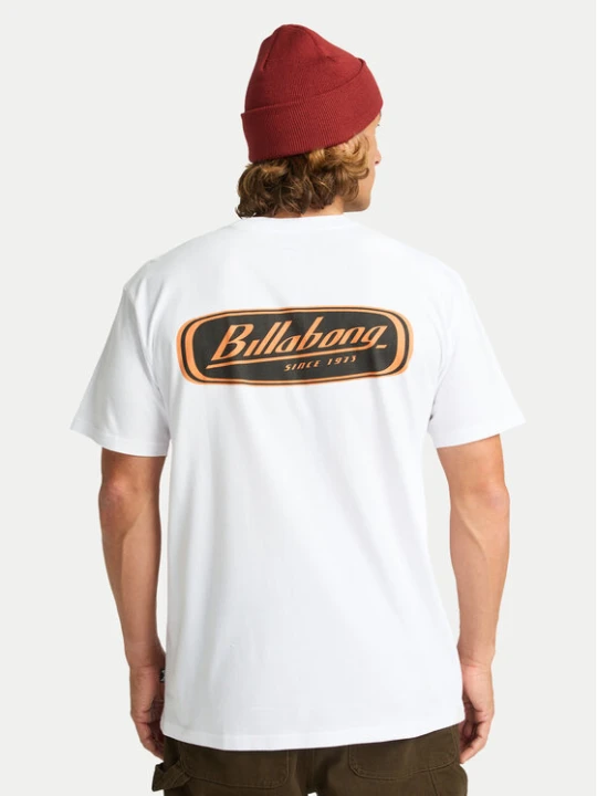 Zdjęcie produktu Billabong T-Shirt Runner Up EBYZT00361 Biały Regular Fit