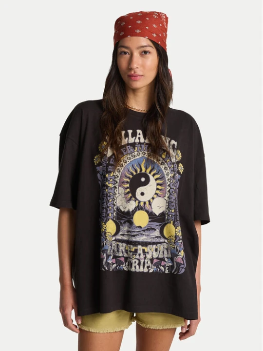 Zdjęcie produktu Billabong T-Shirt Surf Trip EBJZT00593 Czarny Loose Fit