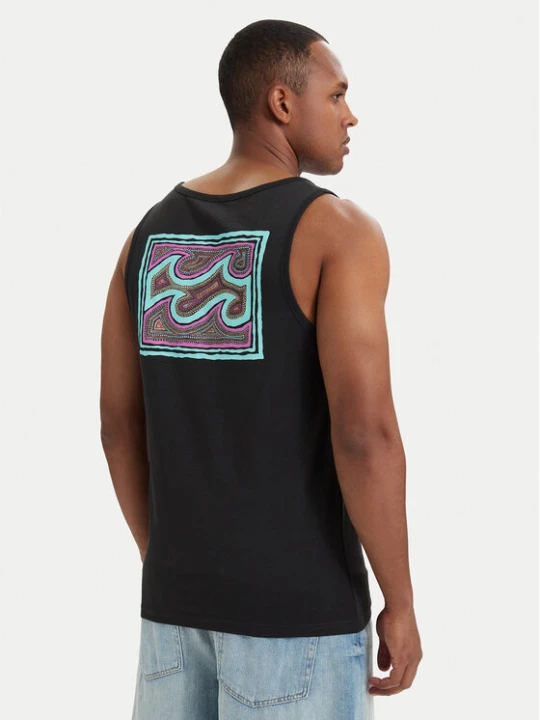 Zdjęcie produktu Billabong Tank top Crayon Wave EBYZT00302 Czarny Regular Fit