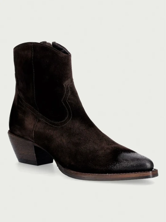 Zdjęcie produktu Billi Bi botki damskie zamszowe T.moro delisoius suede 556 brązowy