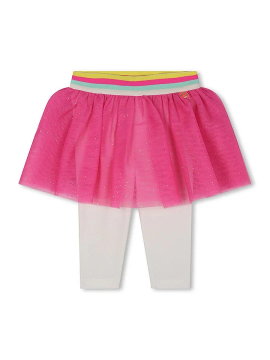 Zdjęcie produktu Billieblush Legginsy w kolorze biało-różowym rozmiar: 86