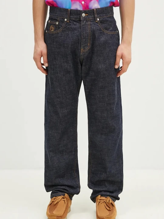 Zdjęcie produktu Billionaire Boys Club jeansy Diamonds & Dollars Selvedge Denim granatowy