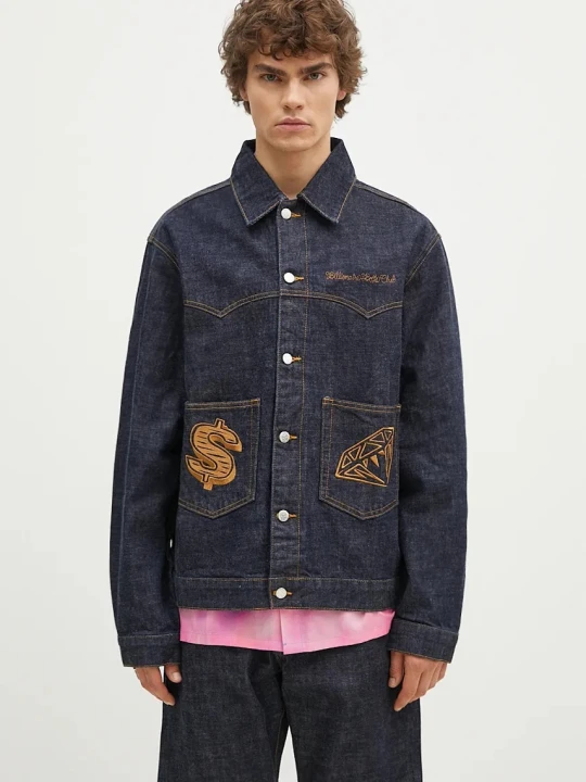 Zdjęcie produktu Billionaire Boys Club kurtka jeansowa Diamonds & Dollars Selvedge Denim