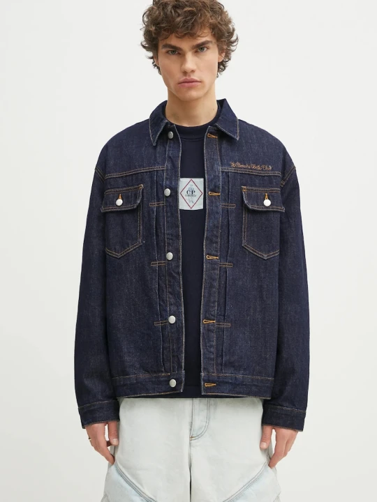 Zdjęcie produktu Billionaire Boys Club kurtka jeansowa Script Logo Denim Jacket