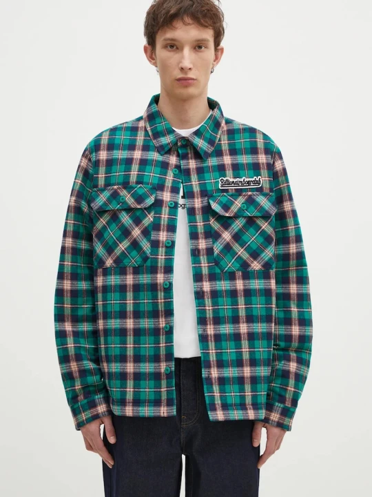 Zdjęcie produktu Billionaire Boys Club kurtka koszulowa Padded Check Overshirt