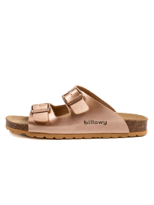 Zdjęcie produktu billowy Klapki w kolorze jasnoróżowym rozmiar: 37