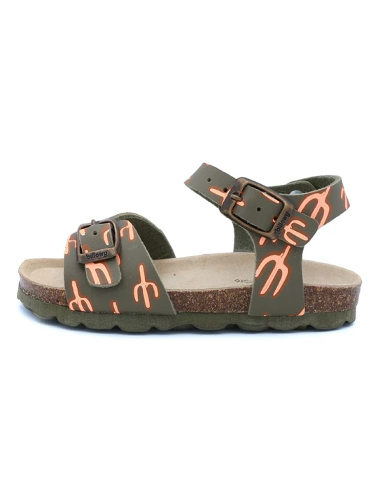 Zdjęcie produktu billowy Sandały w kolorze khaki rozmiar: 31