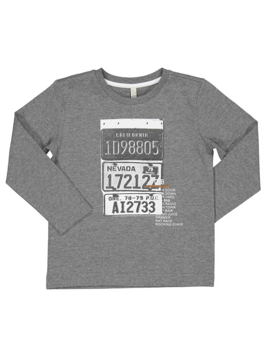 Zdjęcie produktu Birba Trybeyond Bluzka 999 54478 00 Szary Regular Fit