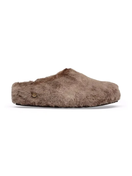 Zdjęcie produktu Birkenstock Amsterdam Wrapped Shearling kapcie damskie