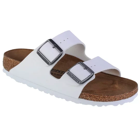 Zdjęcie produktu Birkenstock Arizona BF 0552683, Damskie, Białe, klapki, Birko-Flor, rozmiar: 36