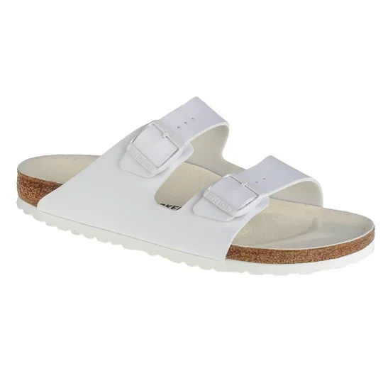Zdjęcie produktu Birkenstock Arizona BF 1019046, Damskie, Białe, klapki, Birko-Flor, rozmiar: 44
