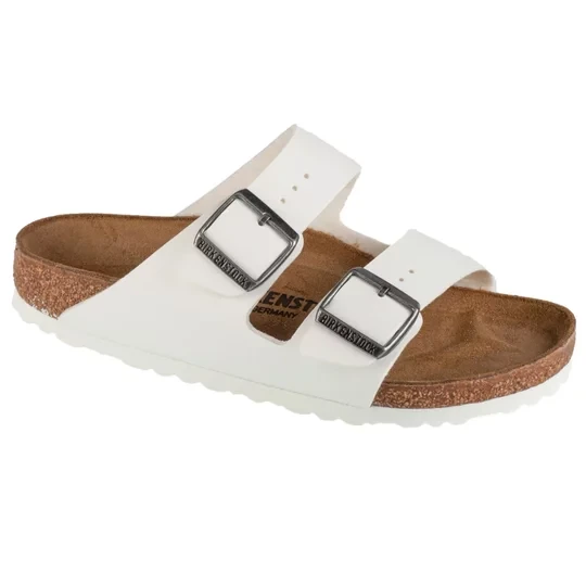 Zdjęcie produktu Birkenstock Arizona BF 552681, Unisex, Białe, klapki, Birko-Flor, rozmiar: 35