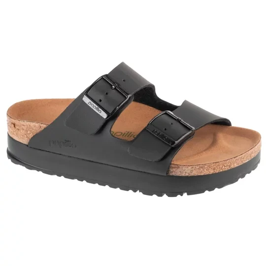 Zdjęcie produktu Birkenstock Arizona Platform Flex BF 1027395, Damskie, Czarne, klapki, Birko-Flor, rozmiar: 37