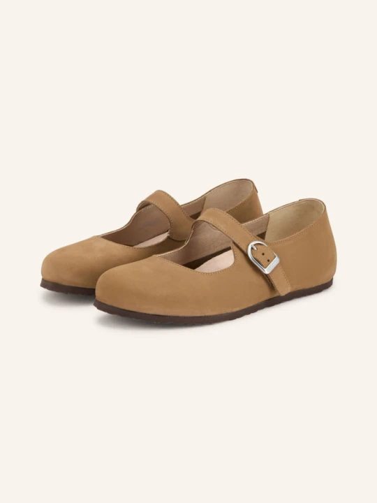 Zdjęcie produktu Birkenstock Baleriny W Stylu Mary Jane Santa Clarita braun BEŻOWY