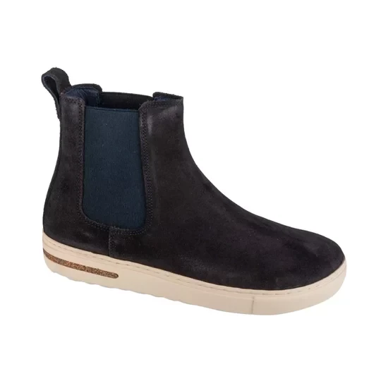 Zdjęcie produktu Birkenstock Bend Chelsea LEVE 1028623, Damskie, Granatowe, sztyblety, skóra welurowa, rozmiar: 36