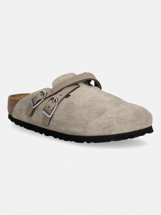 Zdjęcie produktu Birkenstock Blair Suede Leather klapki mules damskie zamszowe