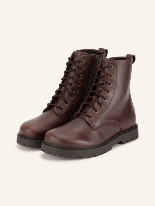 Zdjęcie produktu Birkenstock Botki Sznurowane Highwood Mid Lace braun CIEMNOBRĄZOWY