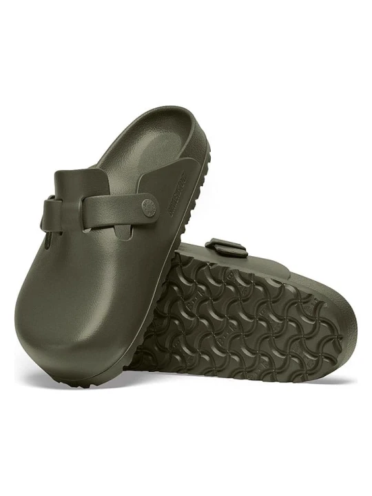 Zdjęcie produktu Birkenstock Chodaki "Boston" w kolorze khaki rozmiar: 40