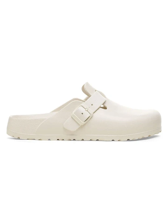 Zdjęcie produktu Birkenstock Chodaki "Boston" w kolorze kremowym rozmiar: 39