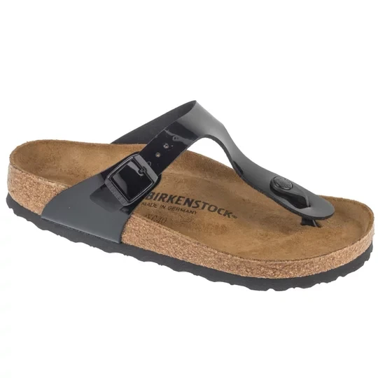 Zdjęcie produktu Birkenstock Gizeh 43661, Damskie, Czarne, japonki, syntetyk, rozmiar: 35