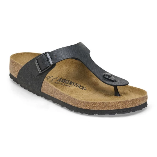 Zdjęcie produktu Birkenstock Gizeh Birko-Flor Japonki męskie Czarny