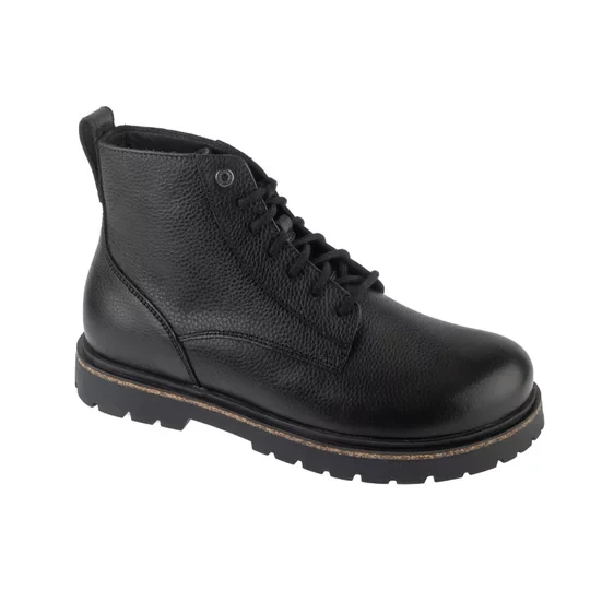 Zdjęcie produktu Birkenstock Highwood Lace Mid 1030756, Męskie, Czarne, trapery, skóra licowa, rozmiar: 41