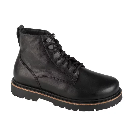 Zdjęcie produktu Birkenstock Highwood Lace Mid W 1028159, Damskie, Czarne, trapery, skóra licowa, rozmiar: 38