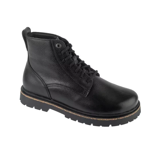Zdjęcie produktu Birkenstock Highwood Lace Mid W 1030783, Damskie, Czarne, trapery, skóra licowa, rozmiar: 36