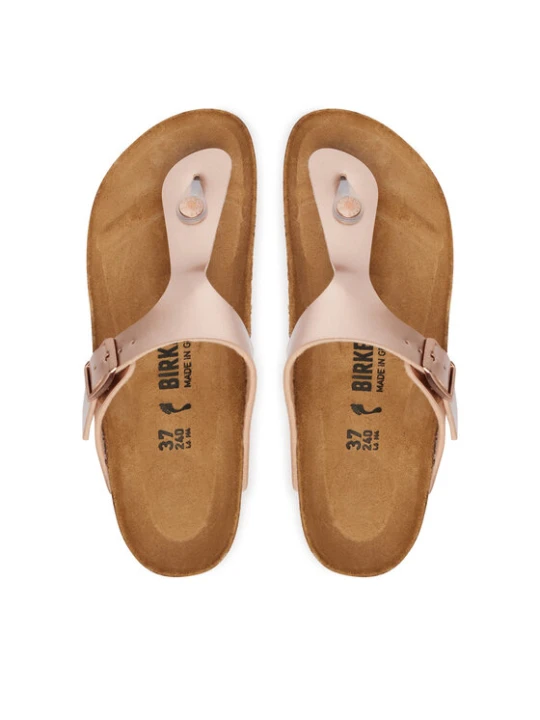 Zdjęcie produktu Birkenstock Japonki Gizeh 1012526S Różowe złoto