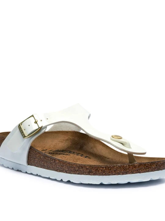 Zdjęcie produktu Birkenstock Japonki Gizeh BF EVA | z dodatkiem skóry | narrow fit biały