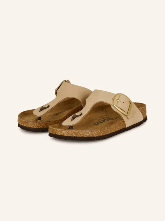 Zdjęcie produktu Birkenstock Japonki Gizeh Big Buckle beige JASNOBRĄZOWY