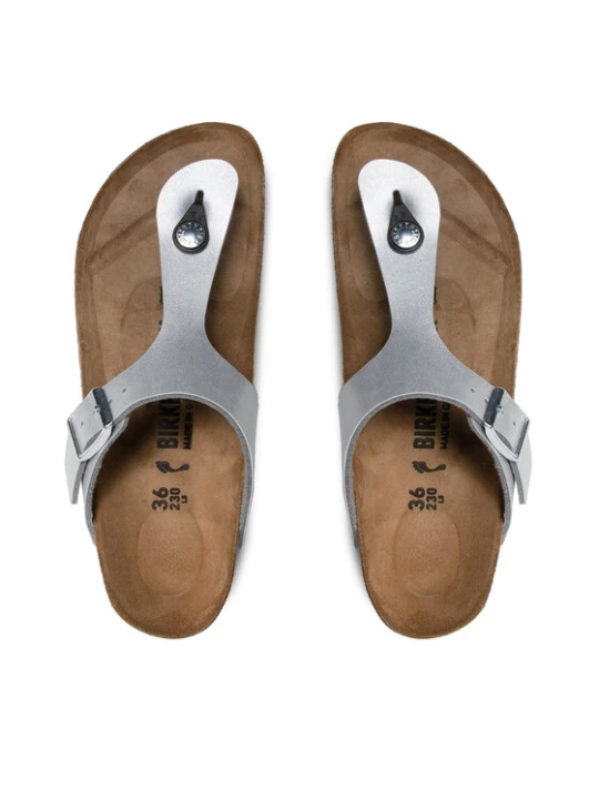Zdjęcie produktu Birkenstock Japonki Gizeh Bs 0043853 Srebrny