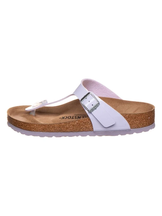Zdjęcie produktu Birkenstock Japonki "Gizeh" w kolorze fioletowym rozmiar: 39
